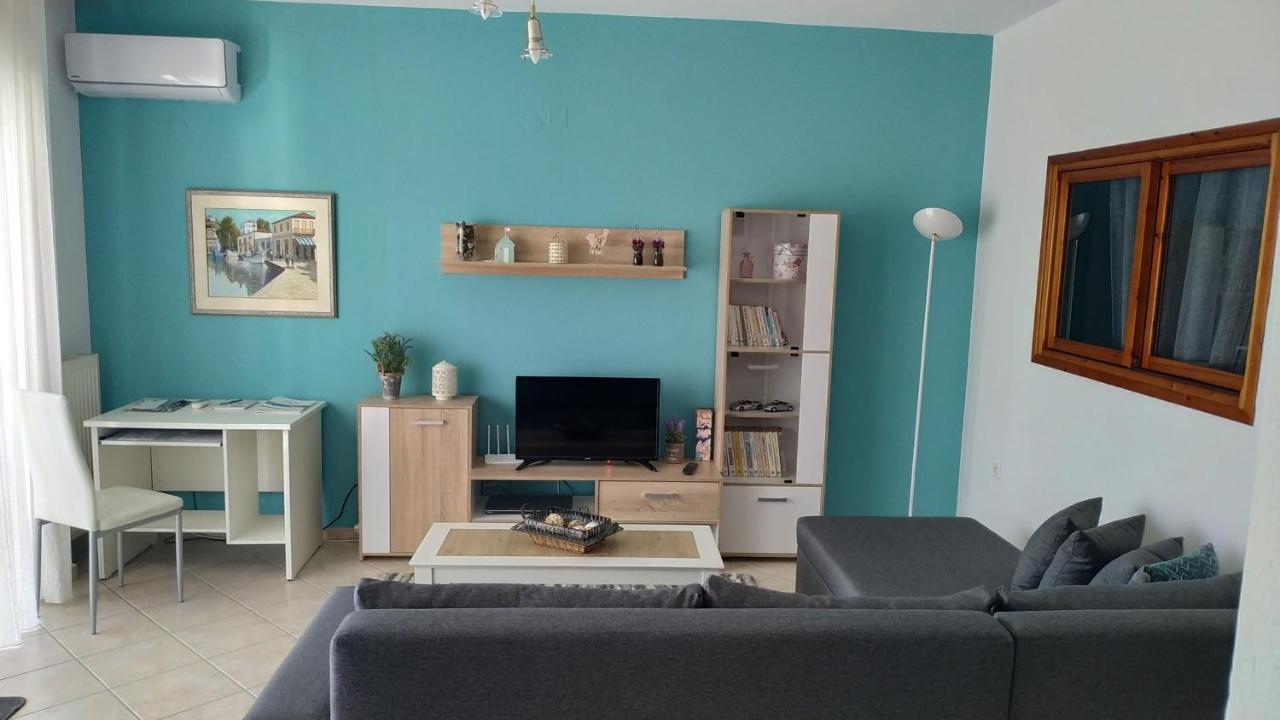 Vasileia' S Brand New House Apartment Kavála ภายนอก รูปภาพ